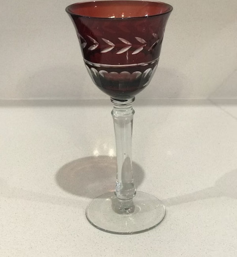 Бокалы для вина красные из хрустального стекла (Германия), фото 4